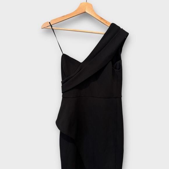 Aidan Mattox Bonded Crepe Column Gown Size US/6 - Picture 9 of 13